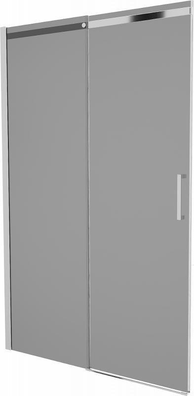 Mexen Mexen Omega drzwi prysznicowe rozsuwane 100 cm, grafitt, chrom - 825-100-000-01-40