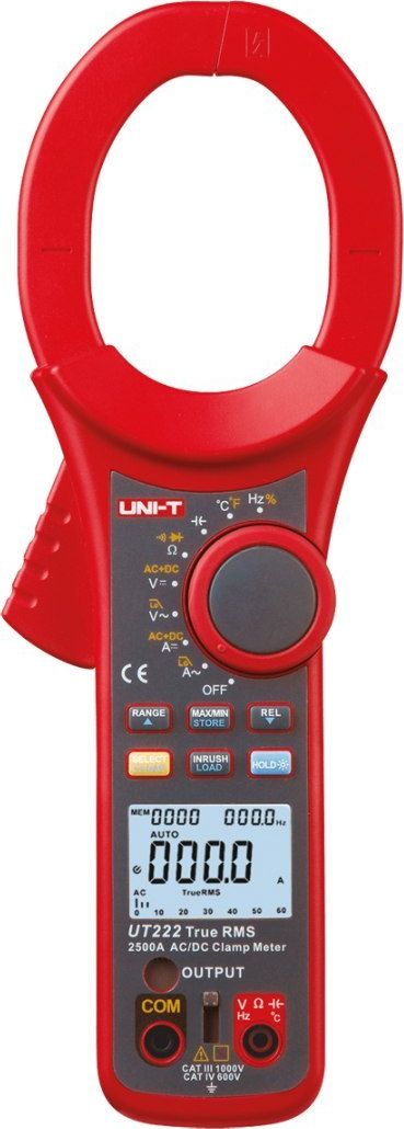 Uni-T Miernik cęgowy 2500A AC/DC Uni-T UT222