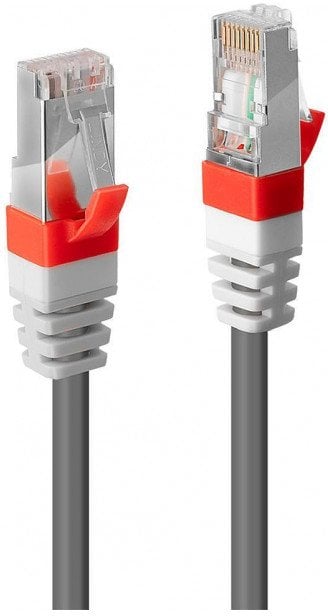 Lindy Patchkabel Cat6(A) SSTP / S/FTP PIMF grau 7.50m 10Gbit (45356)