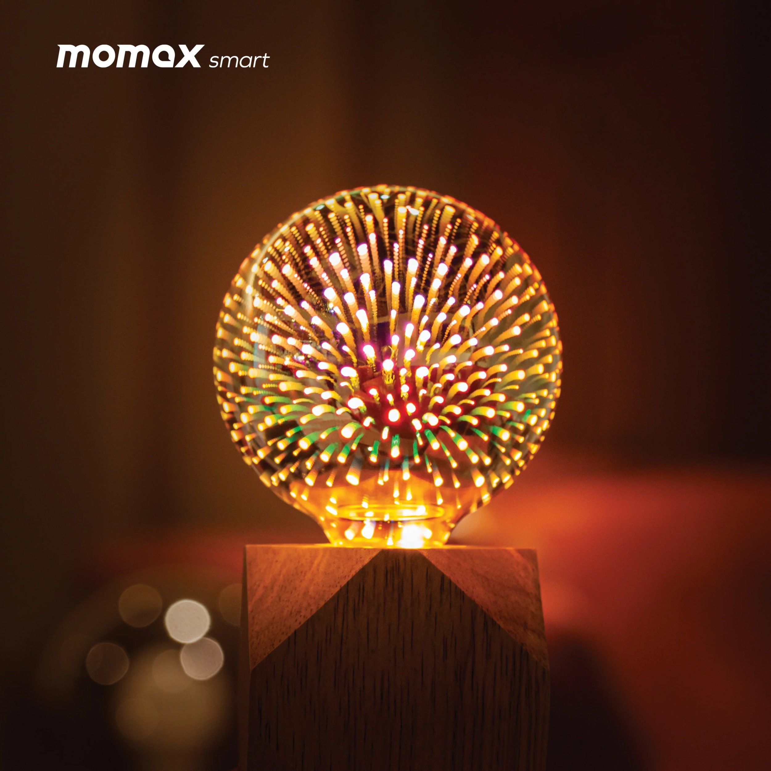 Momax Inteligentna żarówka Smart Fancy loT Led Bulb (Radiant)