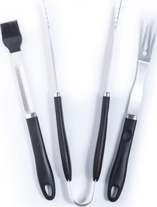 G21 G21 Zestaw narzędzi do grillowania 3 szt. - stal nierdzewna
