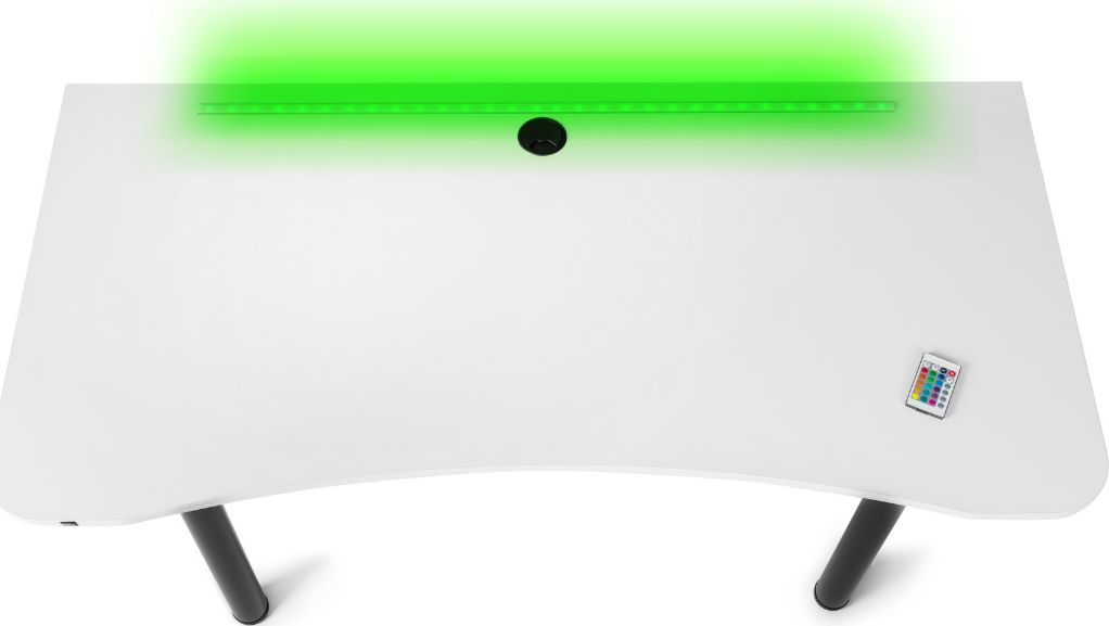 Biurko Marco Game Comfort Białe 139 cmx68 cm