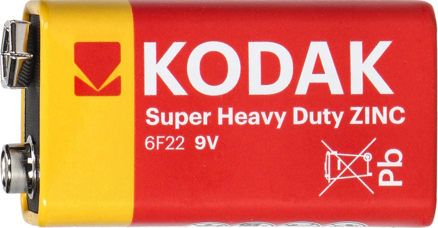 Orno Baterie Kodax Zinc Super Heavy Duty 9V R9, 1 szt. folia