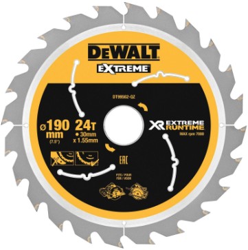 Dewalt Piła tarczowa 190x30mm - DT99562-QZ