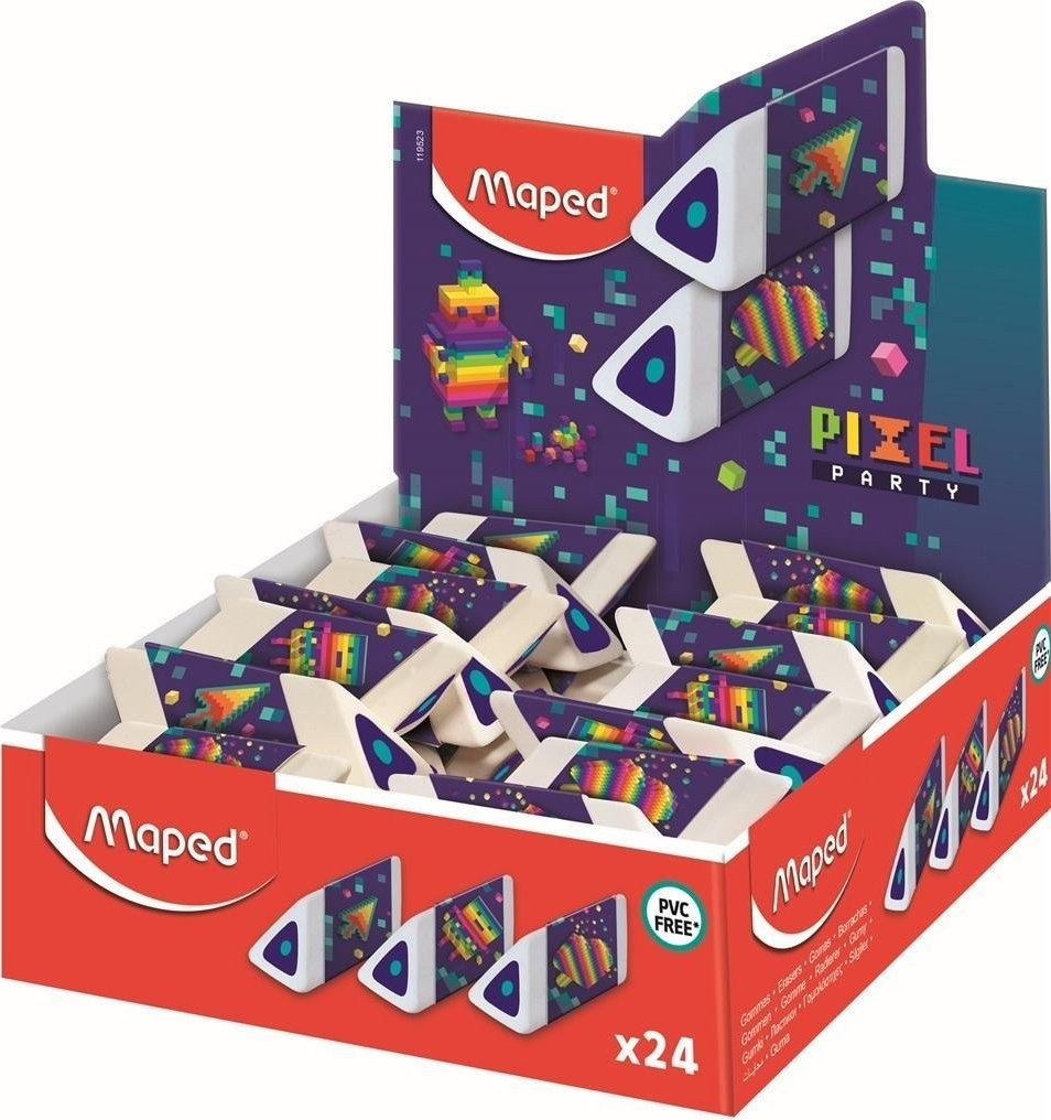 Gumka Pixel Pyramid dsp (24szt) MAPED