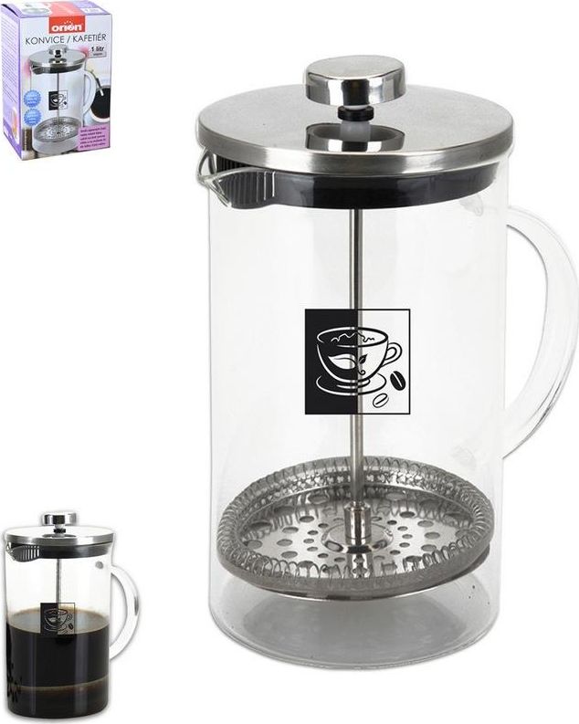 Orion Zaparzacz szklany do kawy / herbaty 1,0L