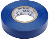 Yato Taśma elektroizolacyjna 19x0,13mm 20m PVC, izolacja-max 40kV niebieska - YT-81651