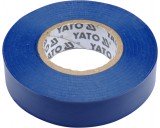 Yato Taśma elektroizolacyjna 19x0,13mm 20m PVC, izolacja-max 40kV niebieska - YT-81651