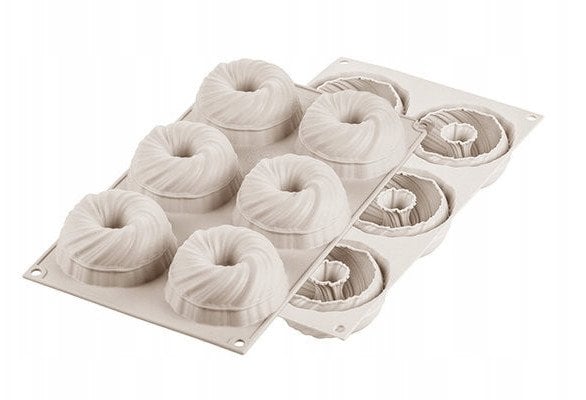 MINI INTRECCIO - Forma silikonowa, gniazdo małe