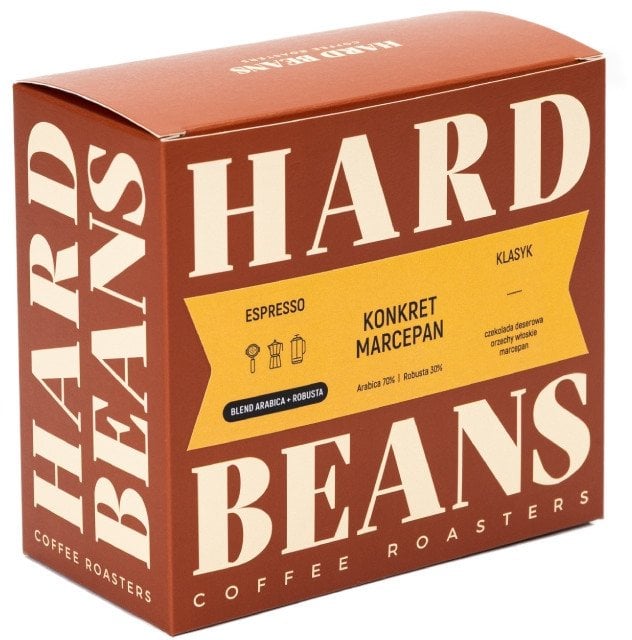 Kawa ziarnista Hard Beans Konkret Marcepan Espresso 250g