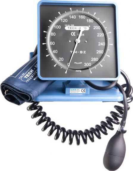 Ciśnieniomierz Tech-Med Ciśnieniomierz zegarowy TM-SZ Czarny TECH-MED