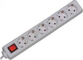 Listwa zasilająca Bachmann 6x 6 gniazd 1.4 m biała