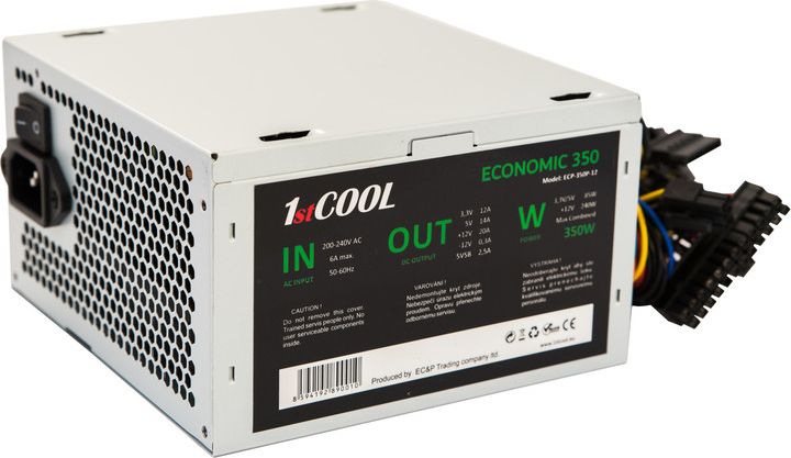 Zasilacz 1stCOOL Economic 350W (ECP-350P-12)