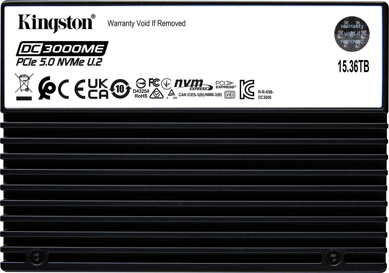 Dysk serwerowy Kingston DC3000ME 15.36TB U.2 PCI-E x4 Gen 5.0 NVMe (SEDC3000ME/15T3)