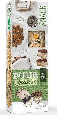 Witte Molen WITTE MOLEN PUUR KOLBA TREAT STICKS 110g ALMOND/PEANUT/COCONUT/SUNFLOWER SEEDS