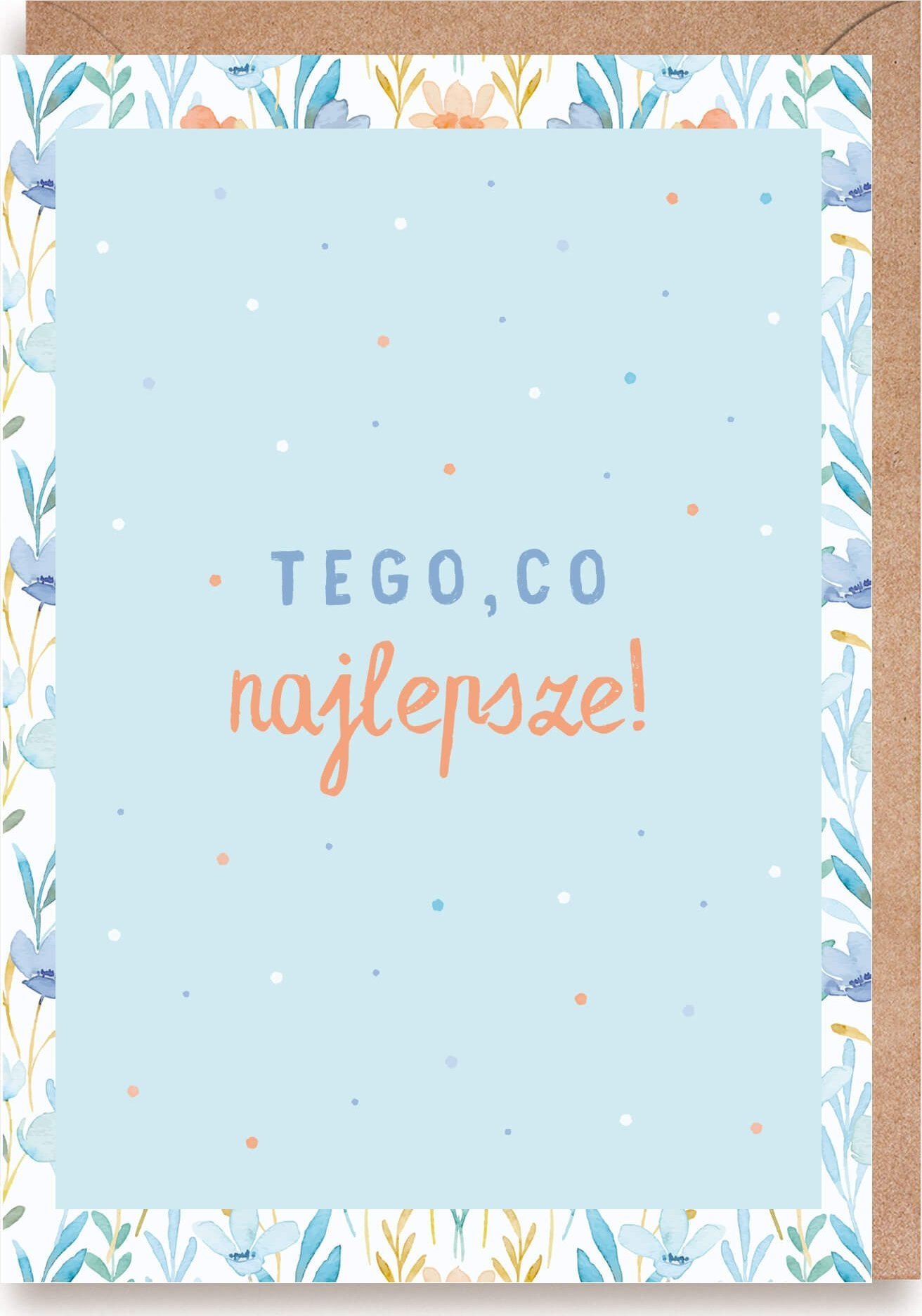 Teka Kartka okoliczno¶ciowa Tego, co najlepsze