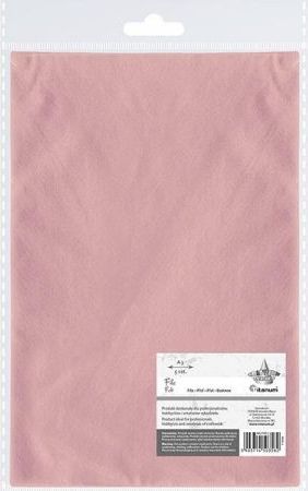 Titanum Filc A3 jasnoróżowy 5szt
