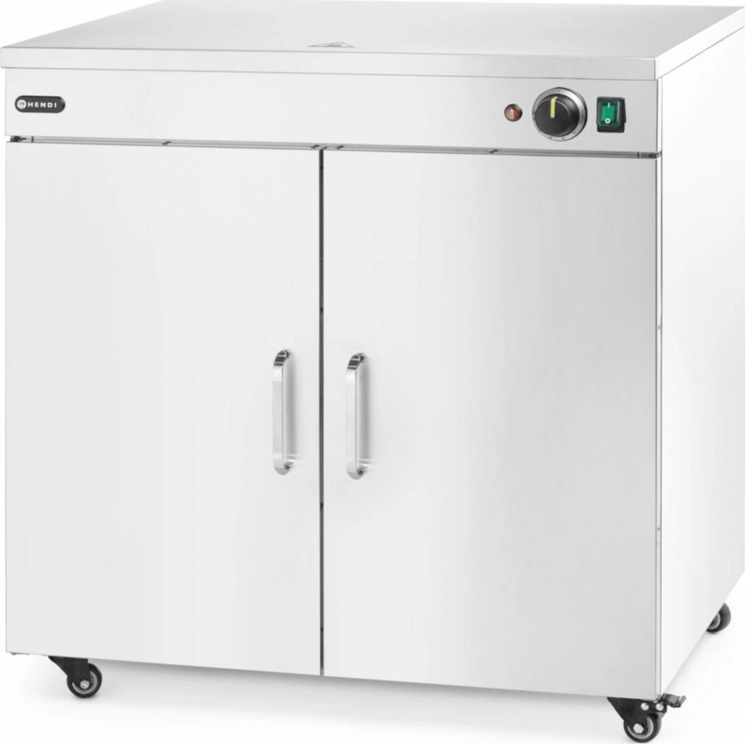 Hendi Podgrzewacz do talerzy podwójny na 108 szt. śr. 24 cm 800 W