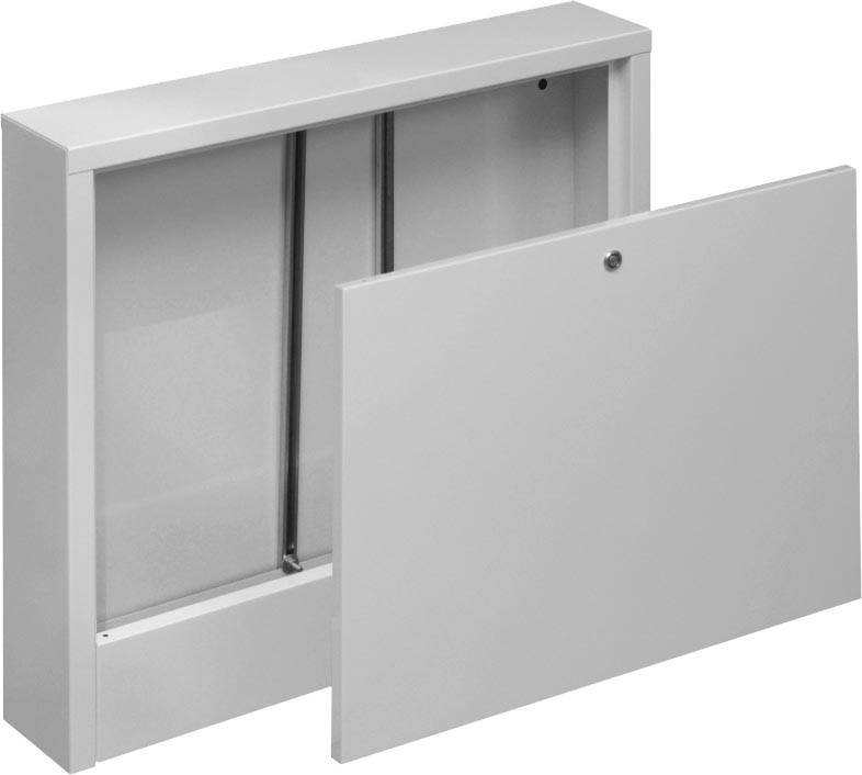 Onnline Szafka instalacyjna natynkowa 12-obiegów 845x580x110mm biała - 17298984