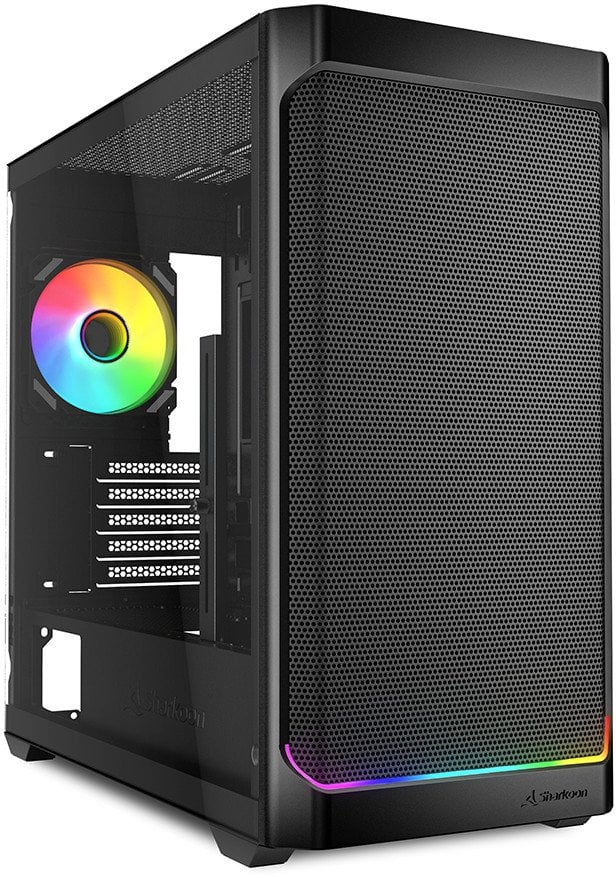 Sharkoon Gehäuse MK4W RGB Micro-ATX 1xGlas schwa