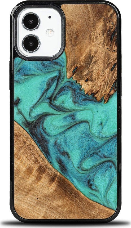 BeWood Etui Bewood Unique na iPhone 12 Mini - Turquoise