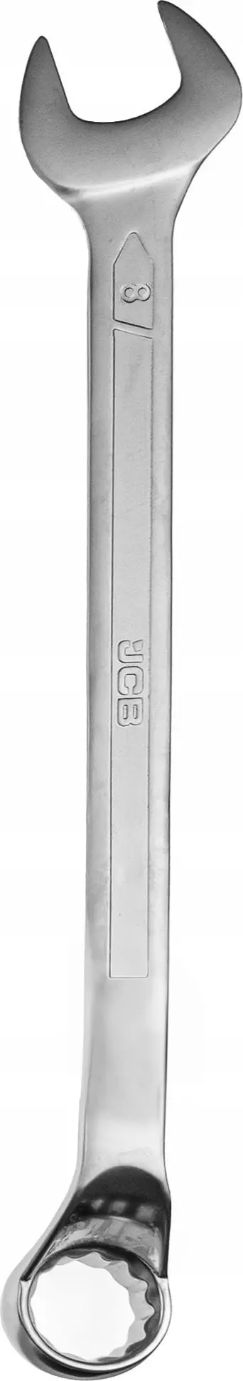 JCB Klucz płasko-oczkowy odgięty o 75 stopni 8mm