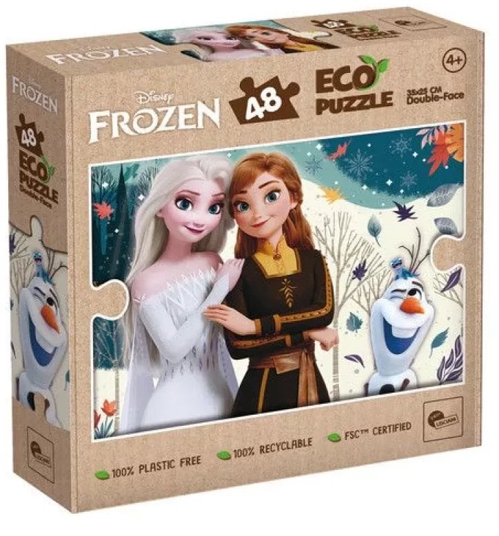 LISCIANI PUZZLE EKO DWUSTRONNE FROZEN 48 EL.