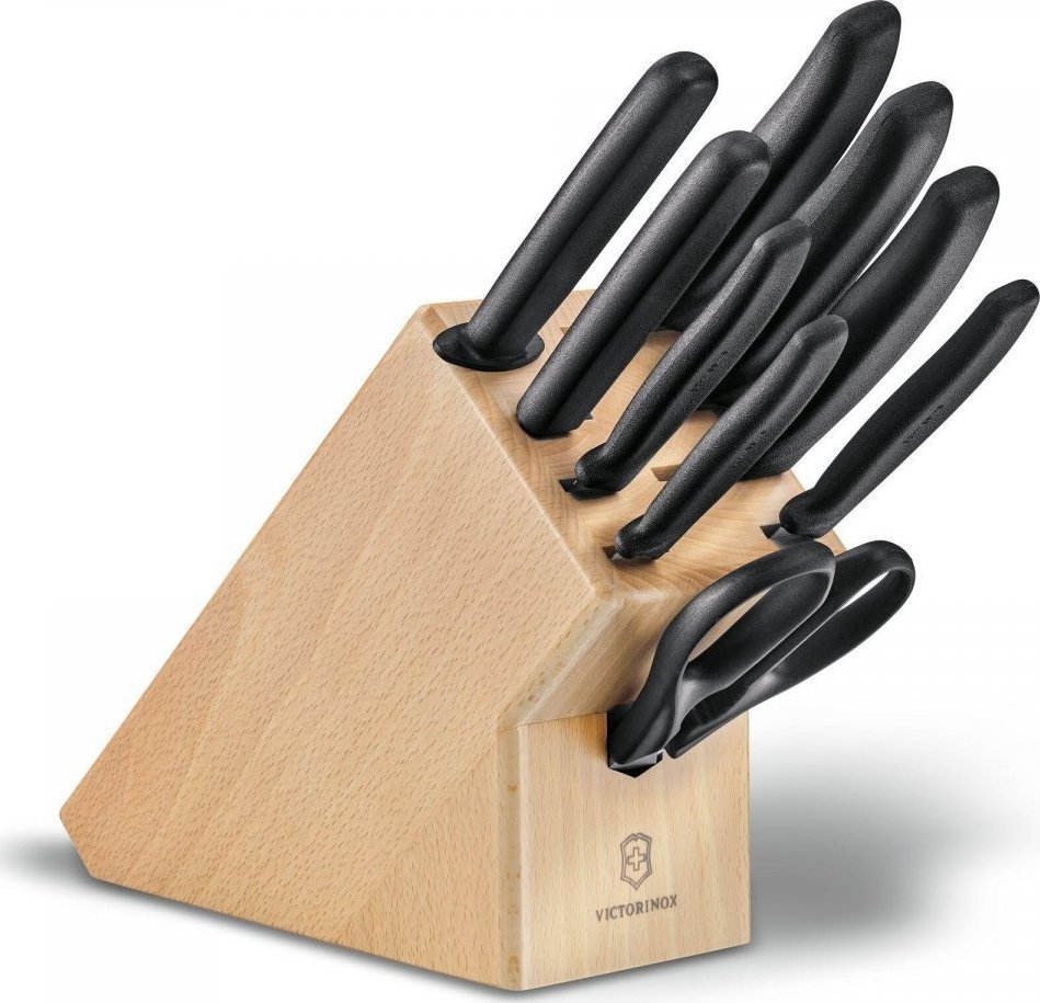 Victorinox Blok na noże kuchenne Swiss Classic, 9 elementów Victorinox 6.7193.9