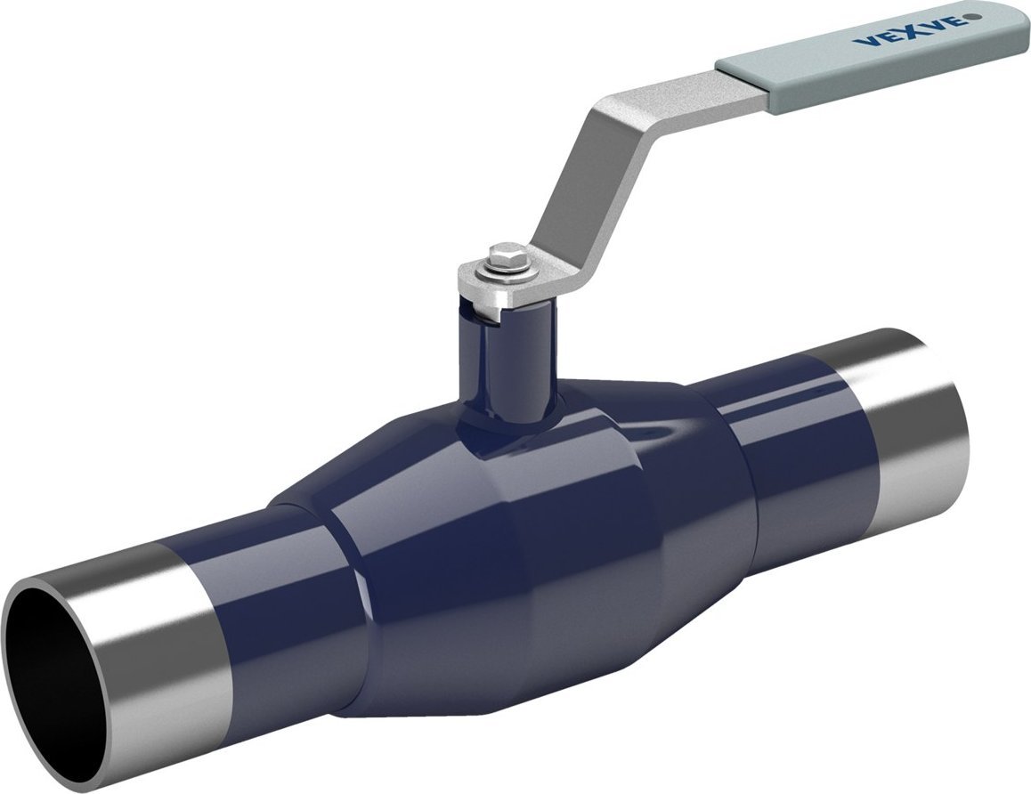 IDMAR Zawór kulowy VEXVE do wody do 200C, DN80 PN25 do wspawania, przelot zredukowany