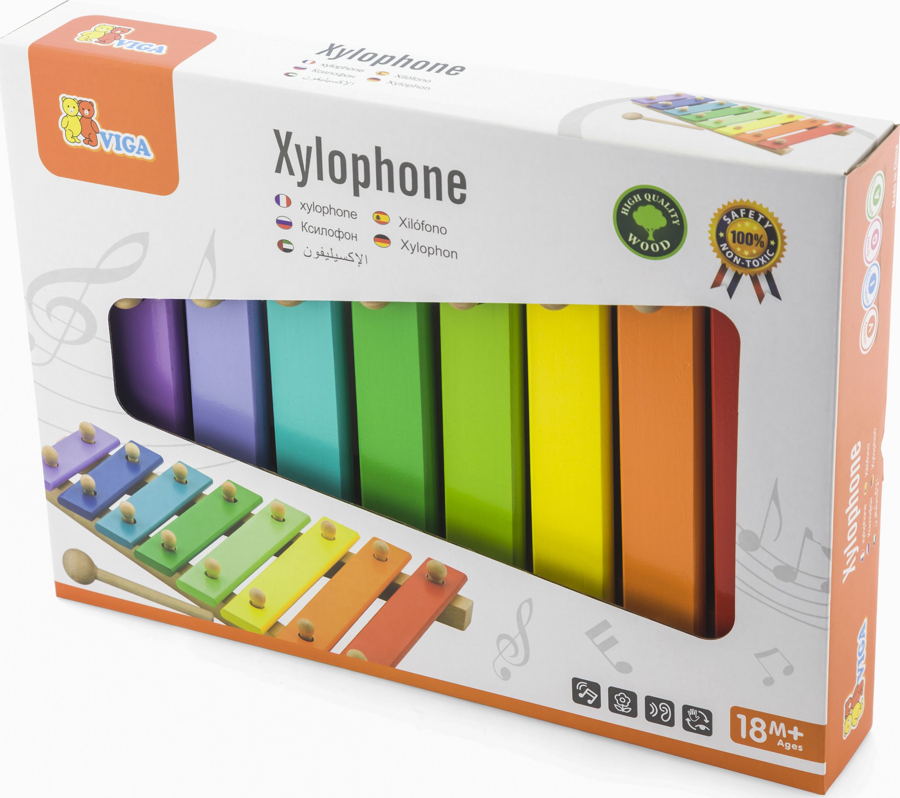 Viga Kolorowe cymbałki (298943)