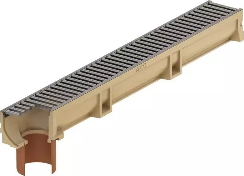 Ruszt w poprzeczne mostki, 50 cm żeliwo sferoidalne klasa obciążenia C250 ACO DRAIN Multiline V 100