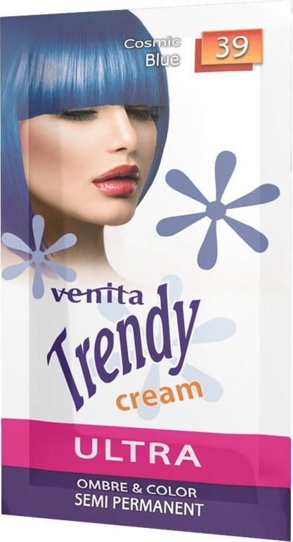 Venita Trendy Ultra krem do koloryzacji włosów 39 Cosmic Blue 35ml