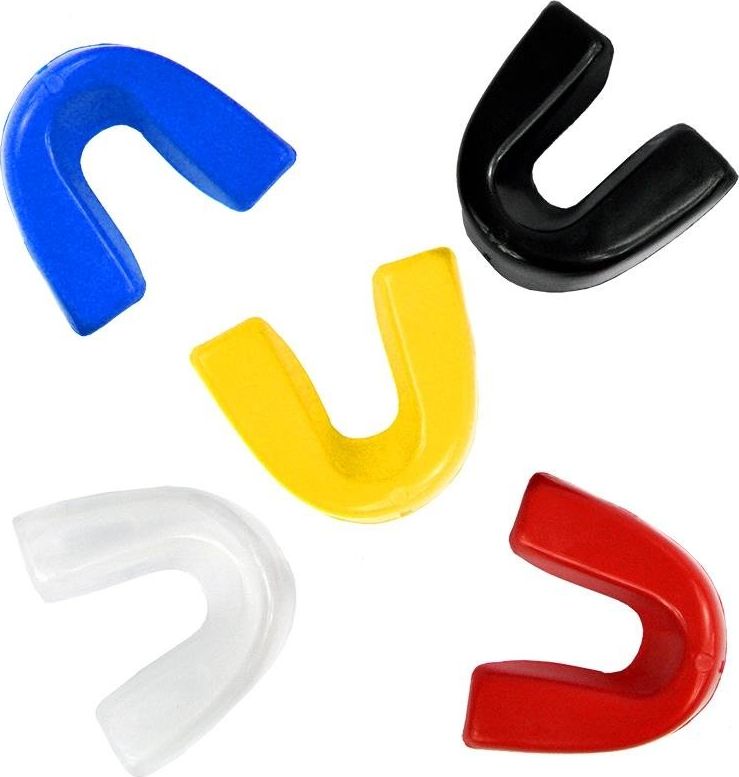 Allright Szczęka bokserska pojedyncza Allright biała uniwersalny