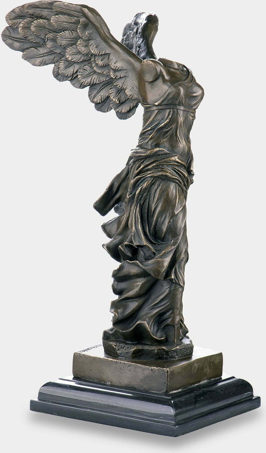 rzezbyzbrazu Nike z Samotraki Duża Rzeźba z Brązu