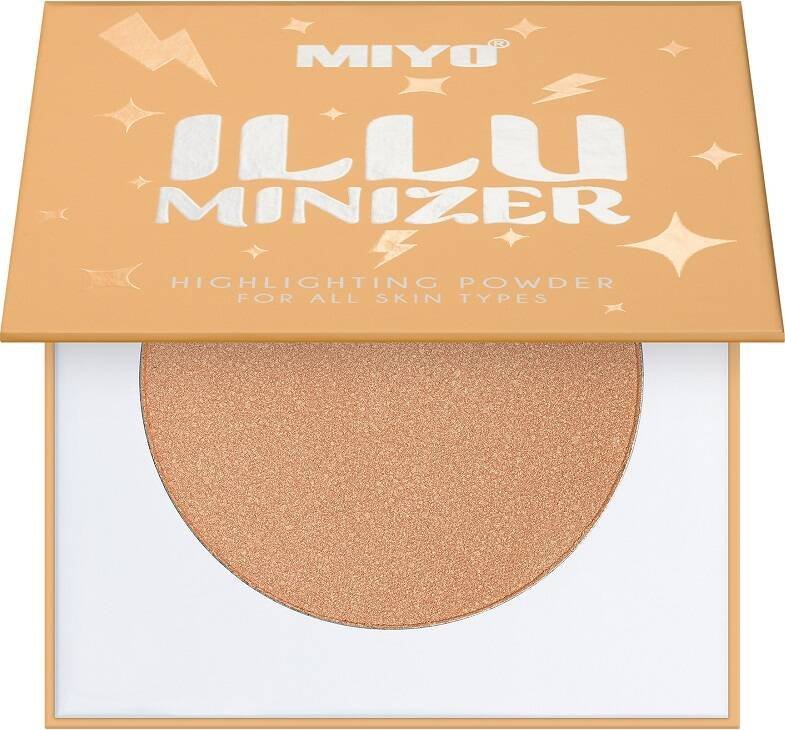 Miyo Miyo Illuminizer Highlighting Powder puder rozświetlający do twarzy 02 Stilo Light 7g
