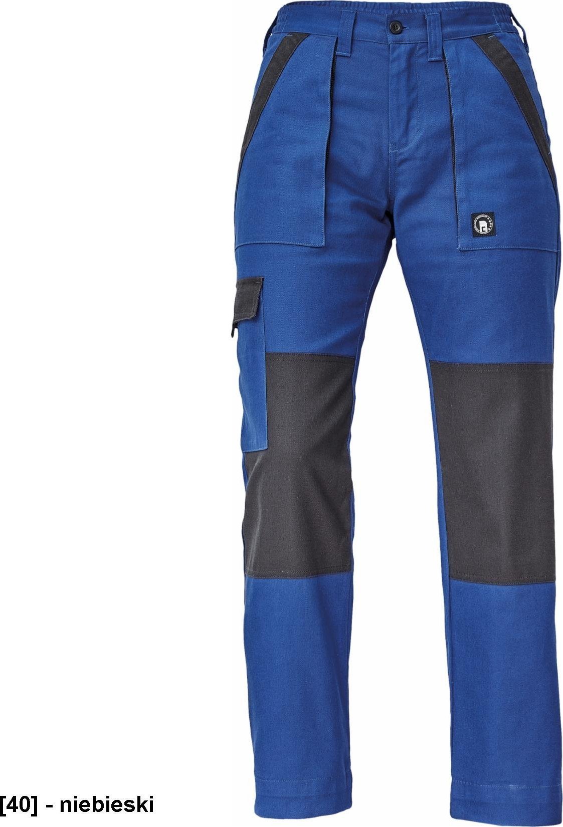 CERVA MAX NEO LADY - spodnie - niebieski 40