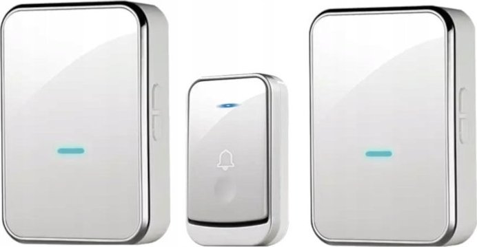 Spreest Dzwonek bezprzewodowy do drzwi + 2xOdbiornik IP44