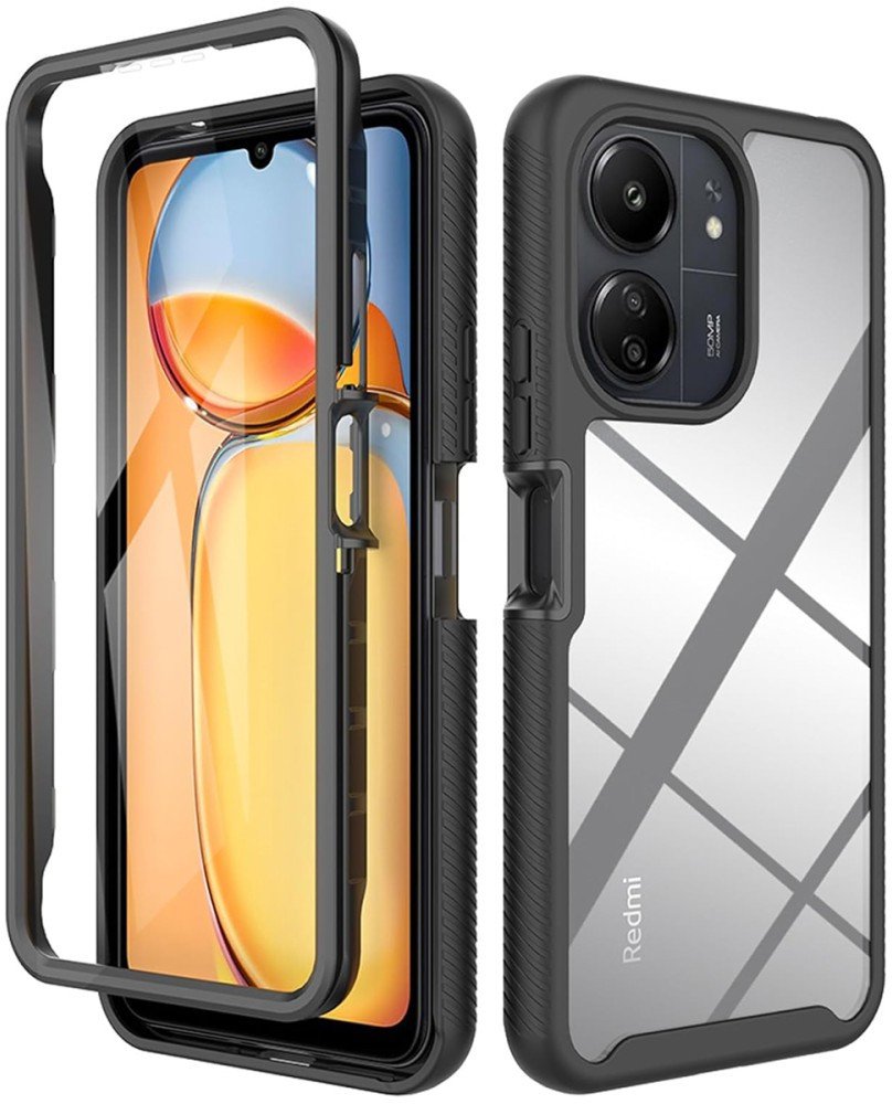 Etui pancerne 360 Supero do Xiaomi Redmi 13C 4G/POCO C65, czarne