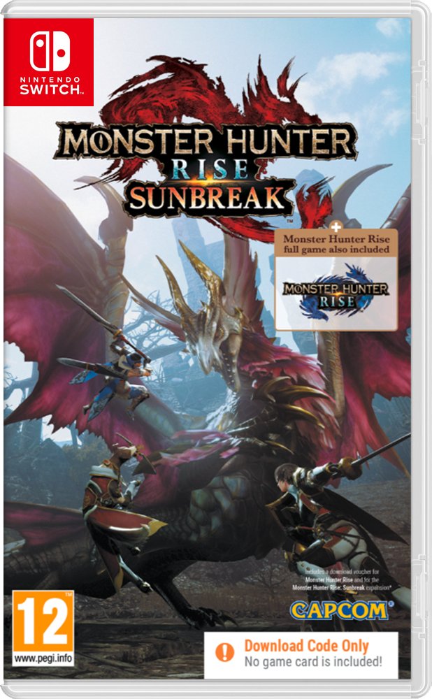 MONSTER HUNTER RISE + SUNBREAK SWITCH (CIB)