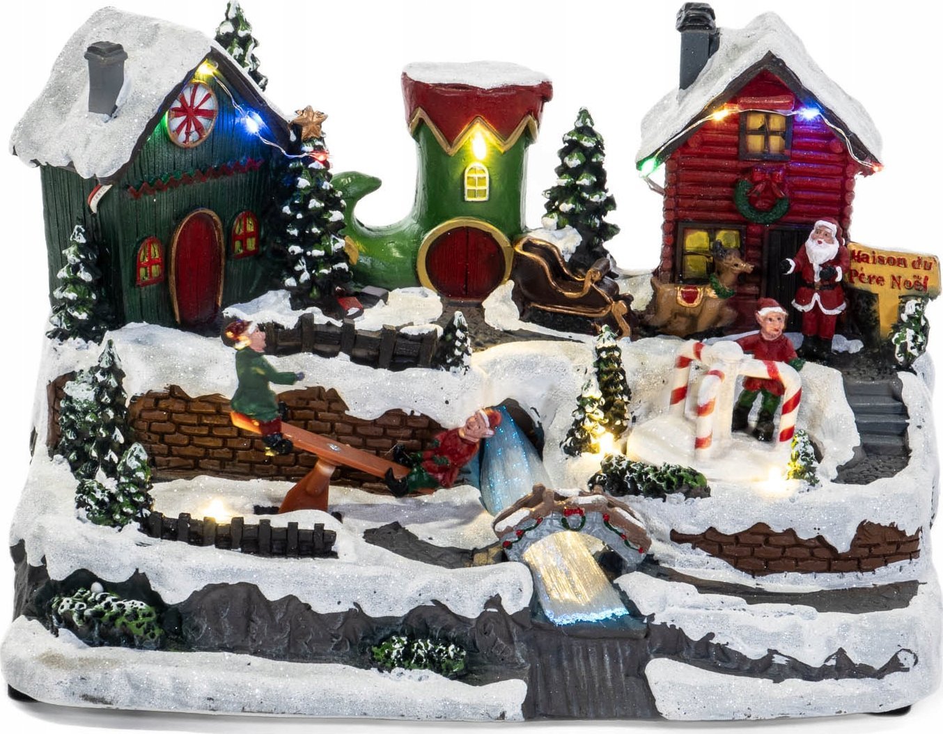 Dekoracja świąteczna Fééric Lights and Christmas Dekoracja świąteczna z oświetleniem, 31 x 19 cm