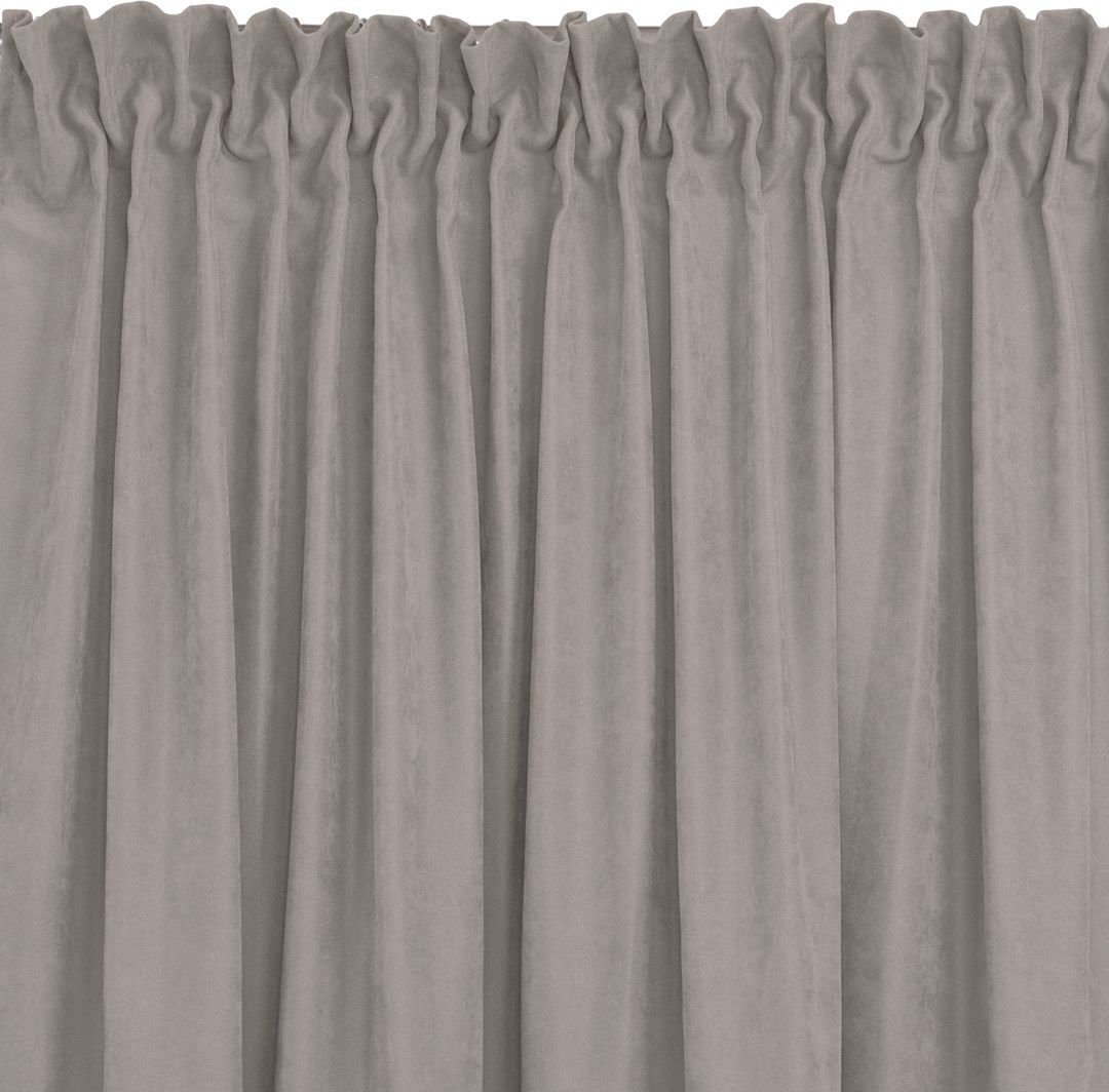 Homede Zasłona MILANA cappuccino szenila 280x300 HOMEDE