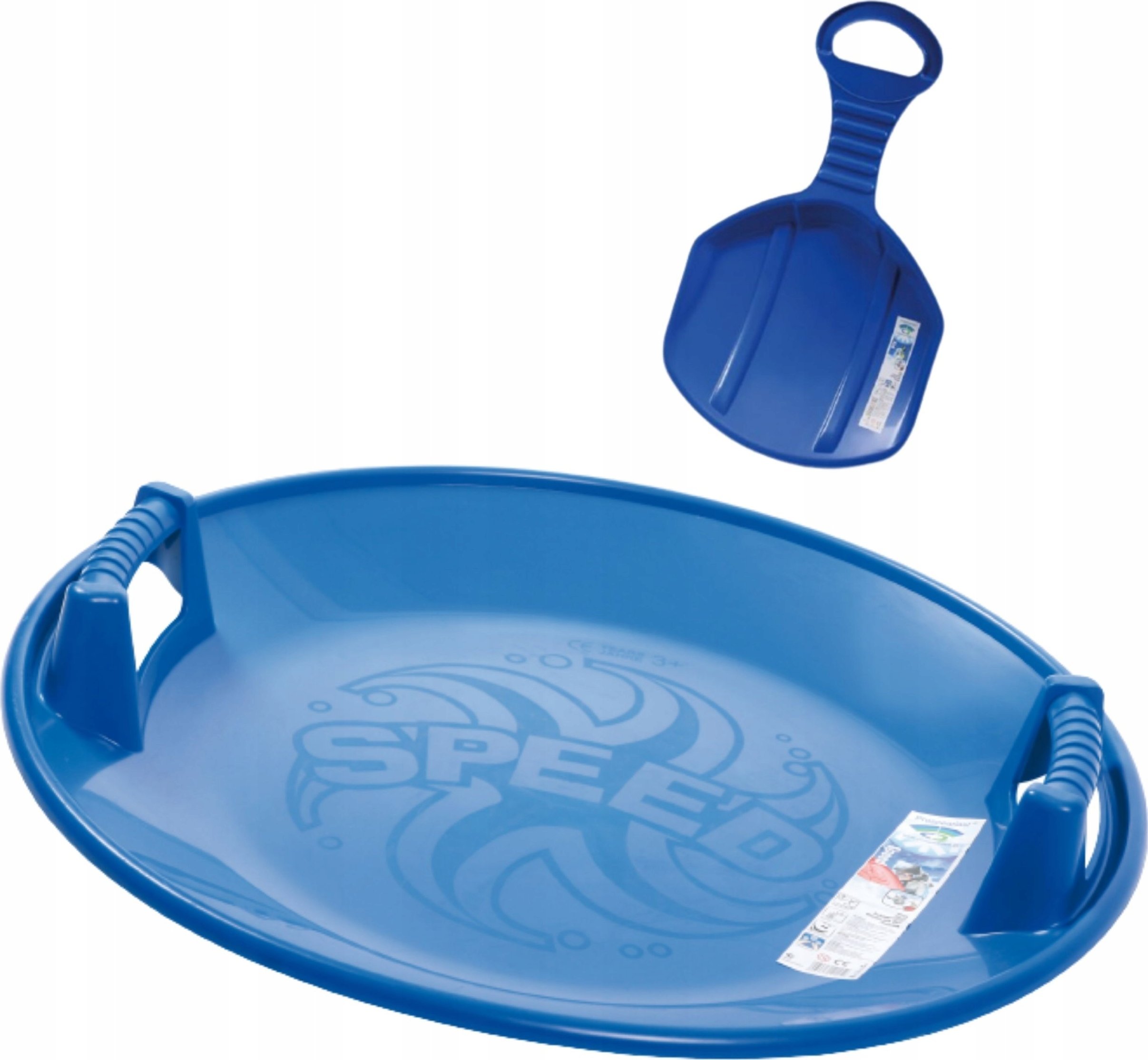 Sanki talerz zjazdowy SPEED + ślizg KID Jabłuszko