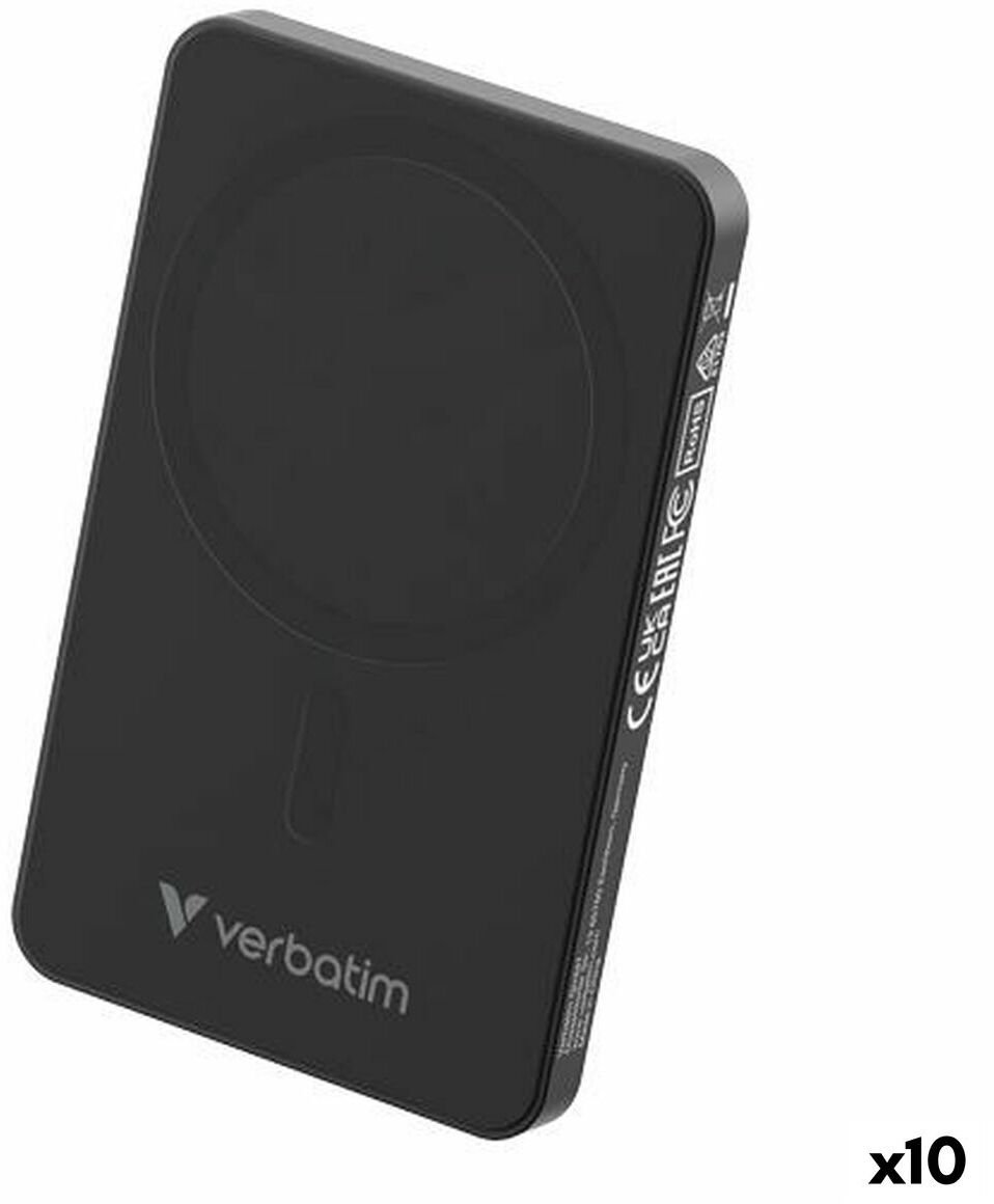 Powerbank Verbatim Power Bank Czarny 5000 mAh (10 Sztuk)