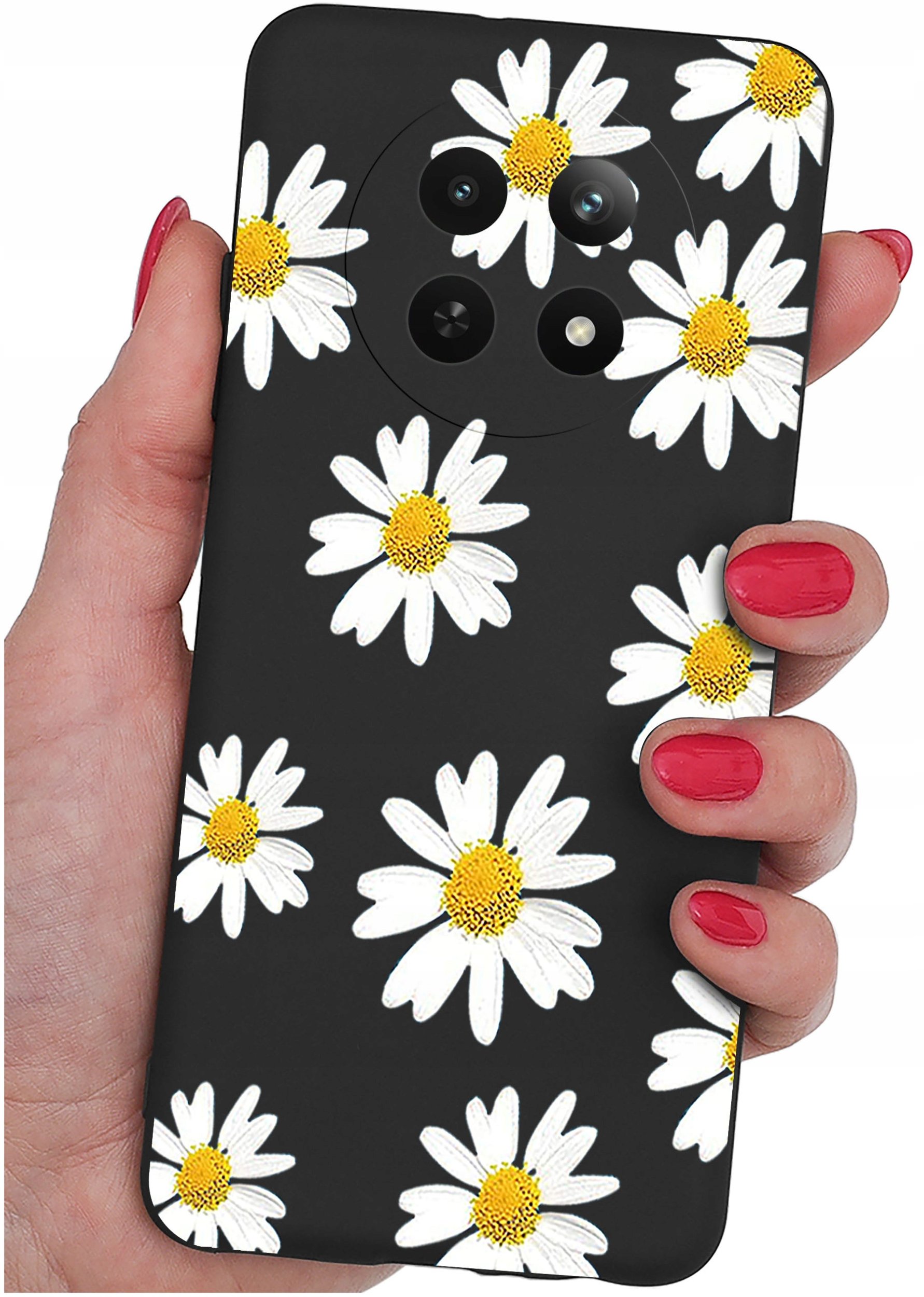 Etui do Realme 12 5G | 12x 5G WZORY |SILIKONOWE MATT CASE + SZKŁO 9H