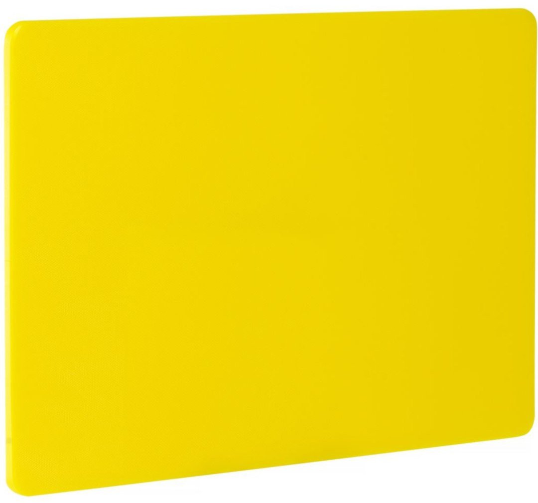 Deska do krojenia HACCP 600x400 mm - żółta Hendi