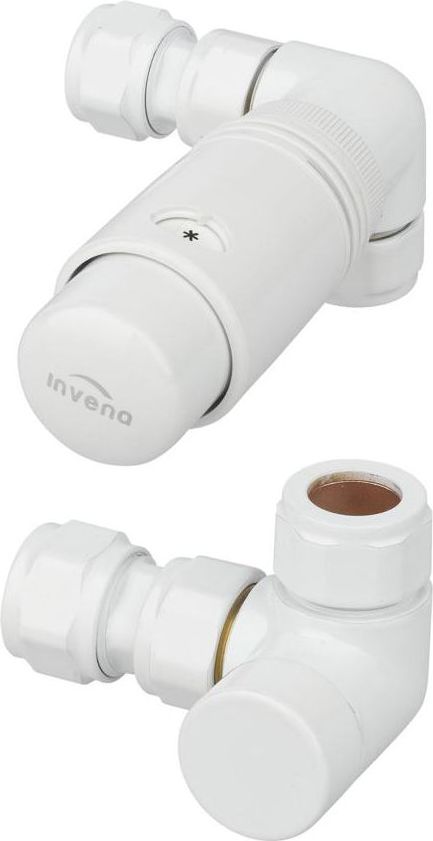 Invena Zestaw termostatyczny OSIOWY 1/2" biały (CD-25-B15)