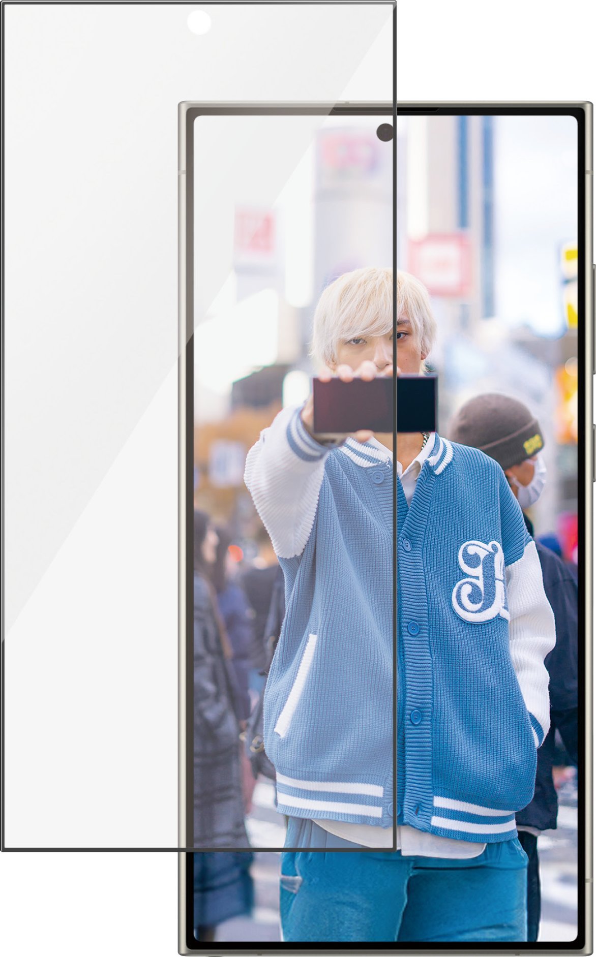 PanzerGlass All-in-One Ultra-Wide Fit Tempered Glass for Samsung Galaxy S25 Ultra