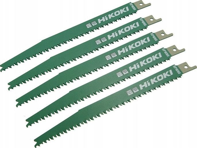 Hitachi Brzeszczot do piły szablastej RPW80 - 5 sztuk