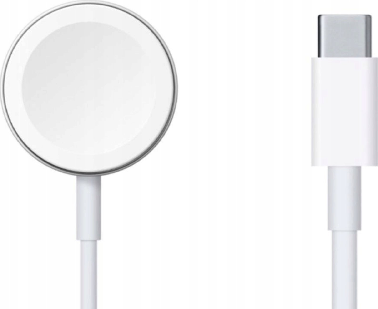 Bezprzewodowa Ładowarka Indukcyjna MagSafe Premium do Apple Watch - 1m, Biała