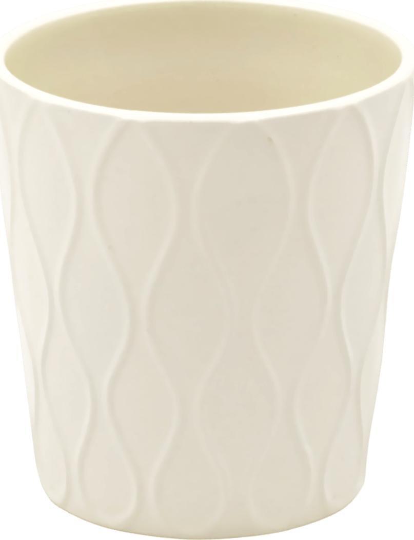 Tajemniczy ogród Osłonka ceramiczna ROTI wanilia, 13,5 cm